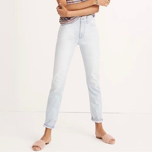 MADEWELL Perfect Vintage Jean in Fitzgerald Wash